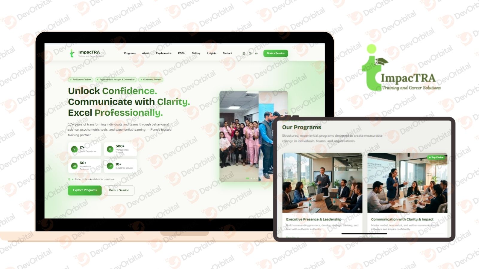 Structuring a Services Website for Corporate Training & Coaching Brands